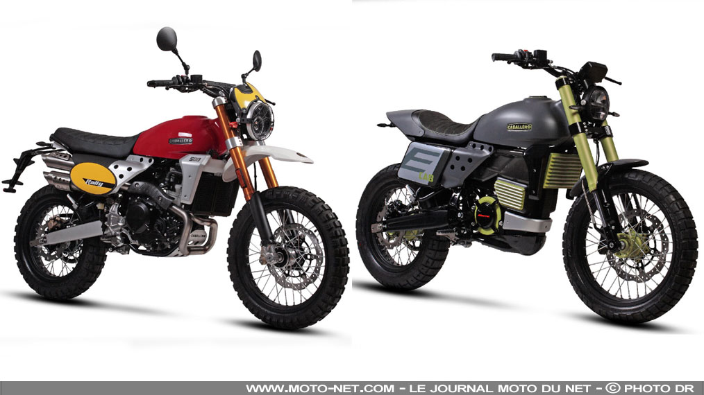 Fantic lance un Caballero Rally 500 et un E-Cab électrique