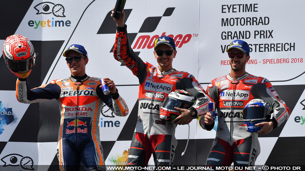 GP d'Autriche - Lorenzo (1er) : ''Je perpétue la tradition !''