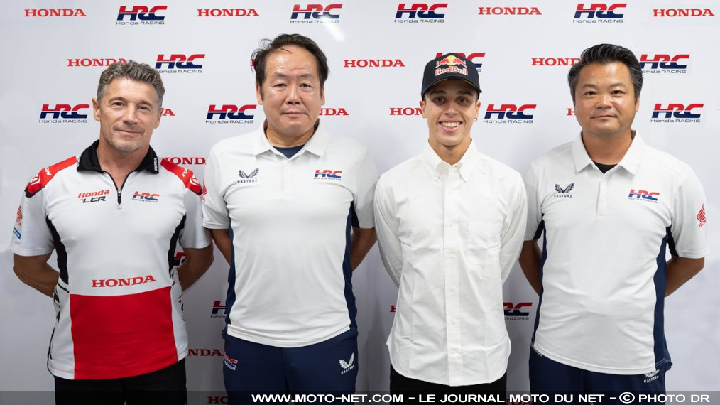 Le brésilien n°10 Diogo Moreira monte en MotoGP chez Honda LCR 

Diogo Moreira n'est pas un champion de vitesse moto. Mais il a été le meilleur débutant Moto3 en 2022 et Moto2 en 2024 ! De plus, le pilote brésilien se bat cette saison pour le titre en catégorie intermédiaire. En 2026, il courra aux côtés de Johann Zarco sur Honda RCV... et face à Toprak Razgatlioglu sur Yamaha M1, seul autre rookie MotoGP mais champion WSBK !
