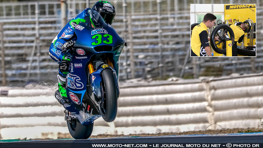 Nouveaux pneus Dunlop en Moto2 et Moto3 à partir du GP d'Espagne