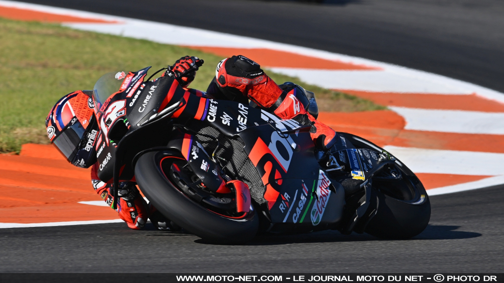 Viñales leader à Valence, Bagnaia relégué en QP1