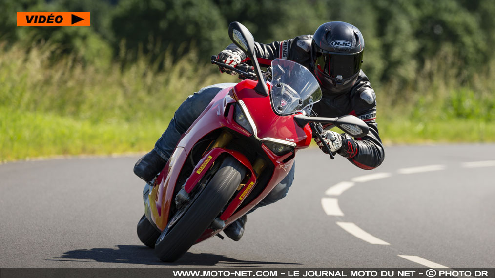 Essai vidéo du pneu moto Pirelli Diablo Rosso 4