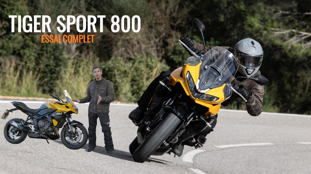Essai vidéo Triumph Tiger Sport 800 