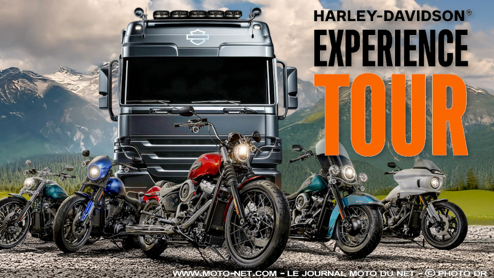 L'Experience Tour Harley-Davidson redémarre en 2026 