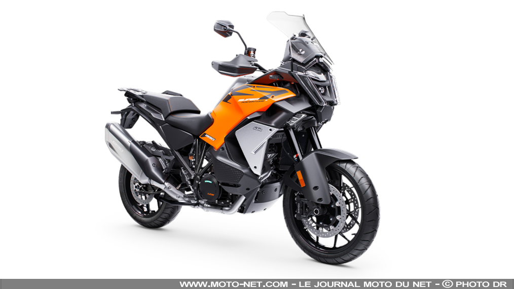 Fiche technique moto KTM 1390 Super Adventure S Evo 2025
