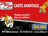 PFP Öhlins France lance une carte avantage