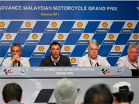 Mort de Simoncelli : déclarations de la direction de course