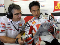 Les coéquipiers de Simoncelli rouleront à Valence