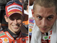 Mike Doohan compare les talents de Rossi et Stoner