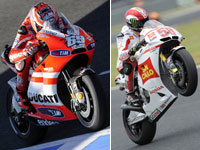 Moto GP : Simoncelli teste la RC213V et Hayden la GP12
