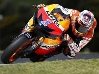 Moto GP Australie Warm up : Stoner sans égal