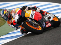 Moto GP Jerez - Warm up : Pedrosa 1er, Rossi 5ème