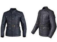 Veste moto en cuir Triumph Newchurch