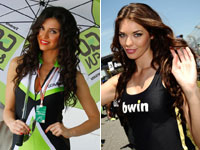 Moto GP : l'umbrella girl la plus sexy du GP d'Espagne