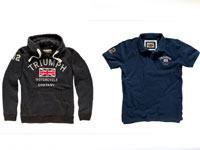 Sweats et polo moto Triumph