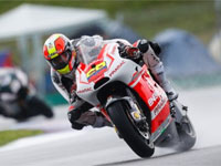 Moto GP Misano - Essais FP1 : de la pluie et des chutes...