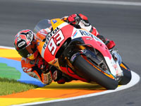 Moto GP Valence Essais FP3 : Marquez intouchable