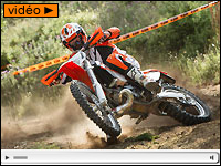 Nouveautés moto : la gamme enduro KTM 2014 en vidéo