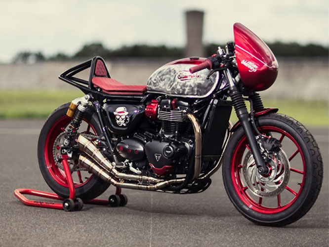 Prépa moto : Triumph dévoile le Street Twin Project au Café Racer Festival