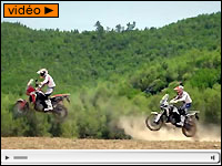 Vidéo moto : Marc Marquez et Joan Barreda approuvent la CRF1000L Africa Twin