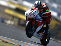 24H Moto du Mans : abandon de la Honda n°77 TT Legends