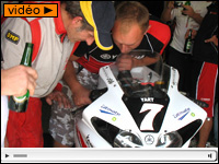 La Yamaha n°7 du YART championne du monde d'endurance !