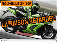 Retard à l'allumage pour la nouvelle Kawasaki ZX-10R