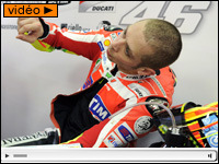 Valentino Rossi et Nicky Hayden testent la Ducati GP12