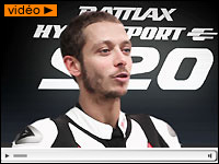 Pneu moto : Rossi présente le nouveau Bridgestone S20 en vidéo
