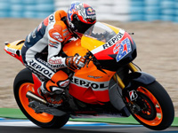 Stoner de retour au 2ème jour d'essais Moto GP à Sepang