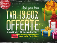 TVA offerte : c'est déjà Noël chez Cardy !