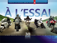 La gamme Triumph 2013 à l'essai dans le réseau français