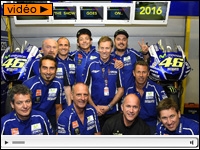 Rossi prolonge de deux ans son contrat chez Yamaha