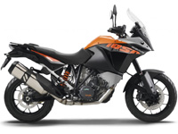 La KTM 1050 Adventure ne manque pas de reprise