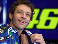 Rossi en direct dans Stade 2 après le GP de France Moto GP