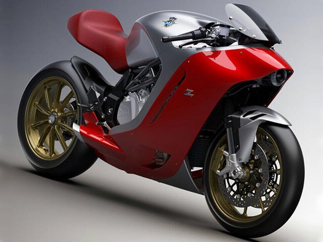 MV Agusta F4Z : premières images complètes... de synthèse
