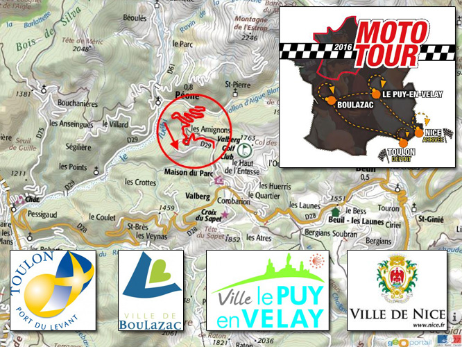 Spéciales et programme complet du Moto Tour 2016