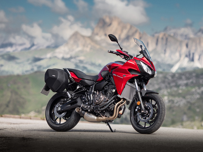 Essais de la Yamaha Tracer 700 dans toute la France
