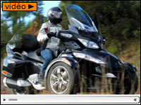 Essai Can-Am Spyder RT-S : 50% Goldwing, 50% MP3... 100% exotique !
