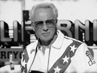 Le dernier saut d'Evel Knievel...