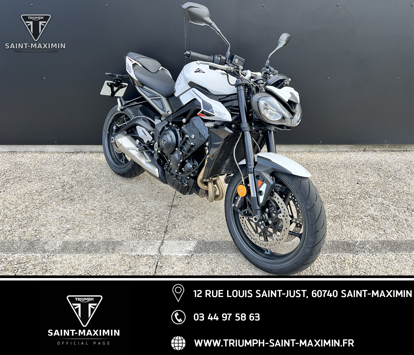 TRIUMPH 765 STREET TRIPLE 765 R