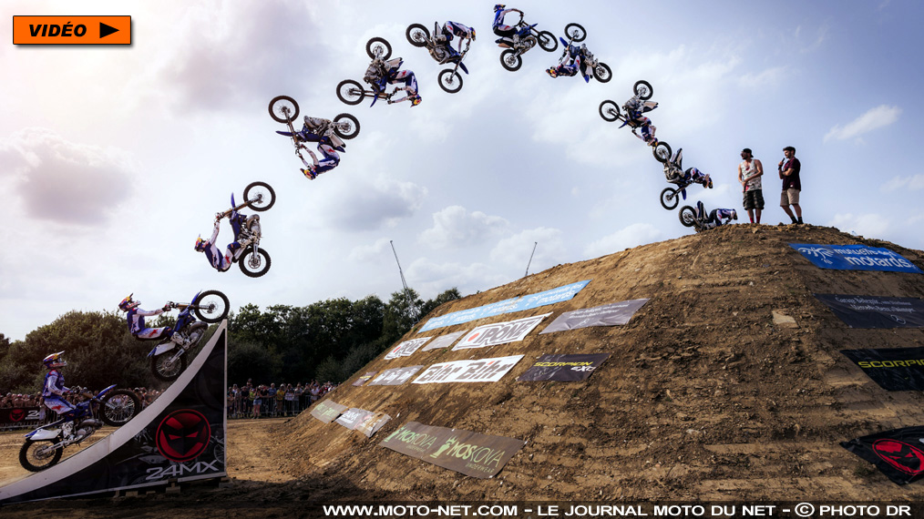 Moto freestyle : Tom Pagès remporte "son" Finist'Air Show 2017
