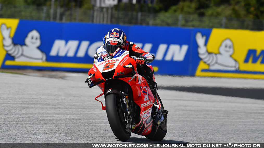 Johann Zarco les essais FP1 du GP d'Autriche le mors aux dents!