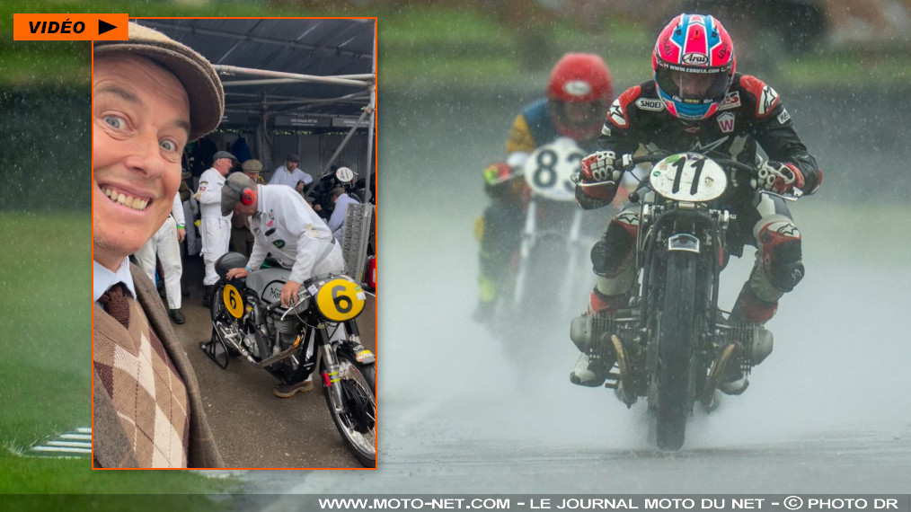 Les stars du Tourist Trophy essorent la poignée au Goodwood Revival