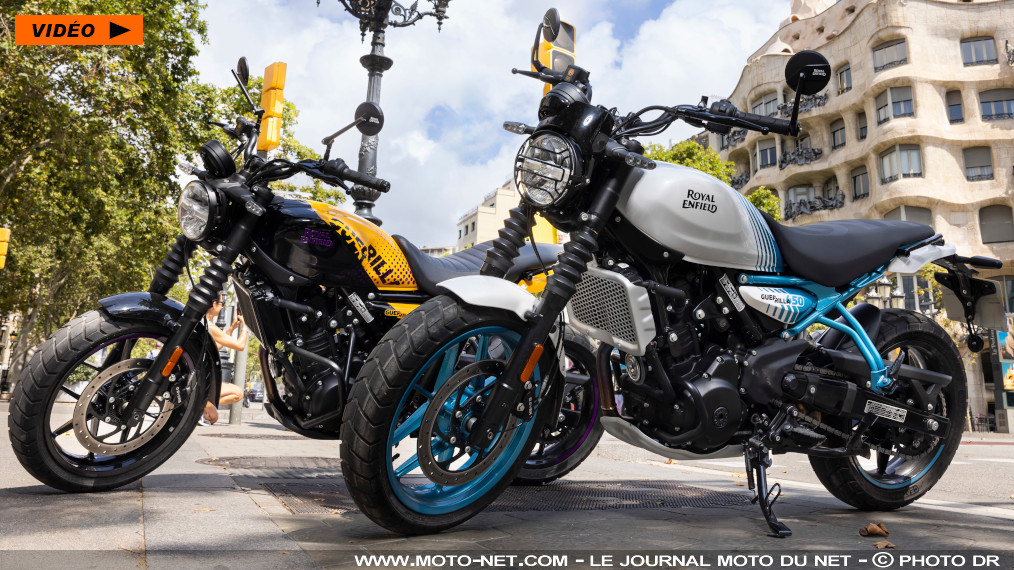 La Guerrilla 450 de Royal Enfield déclare la guerre aux roadsters