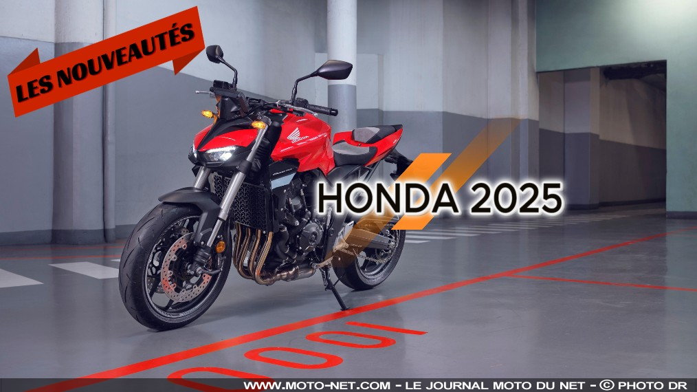 Guide spécial nouveautés motos Honda 2025