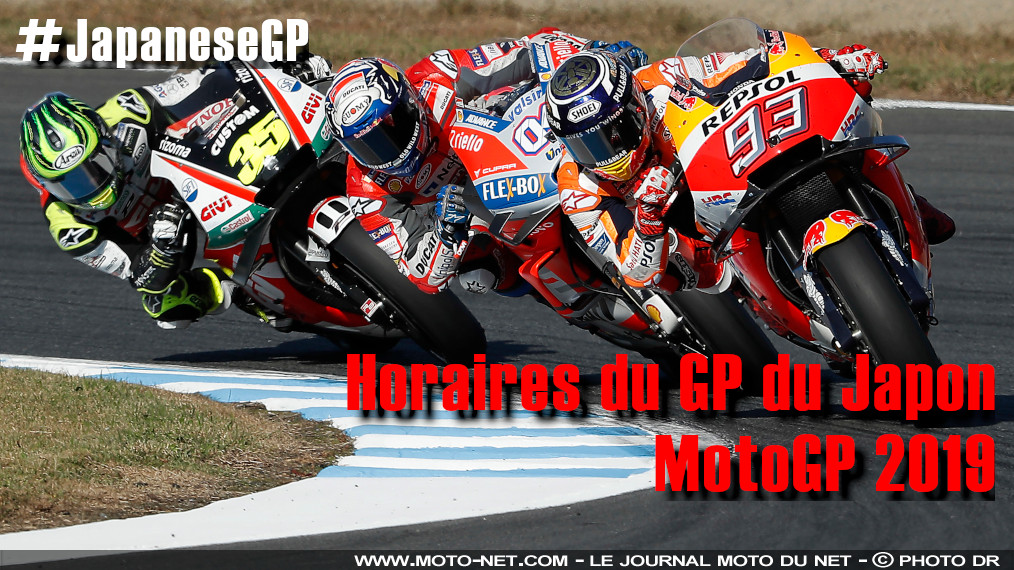 Horaires et enjeux du GP du Japon MotoGP 2019