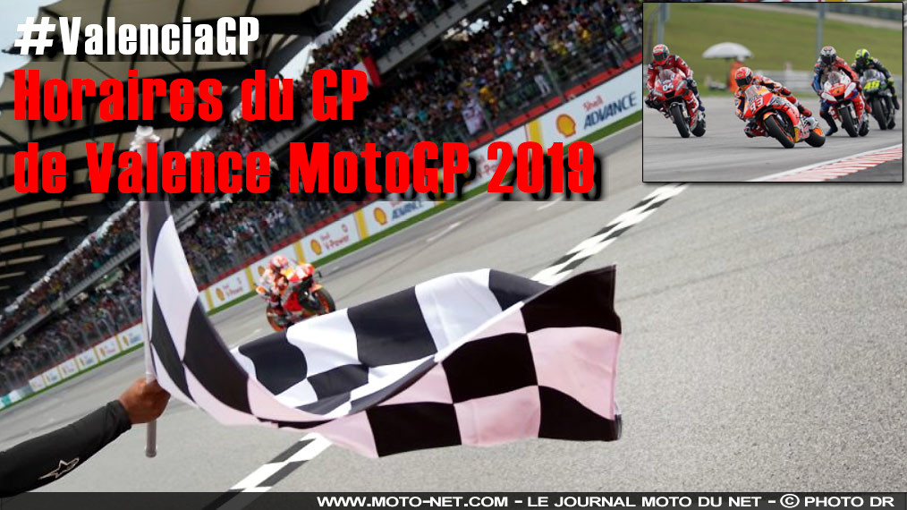 Horaires et enjeux du Grand Prix de Valence MotoGP 2019