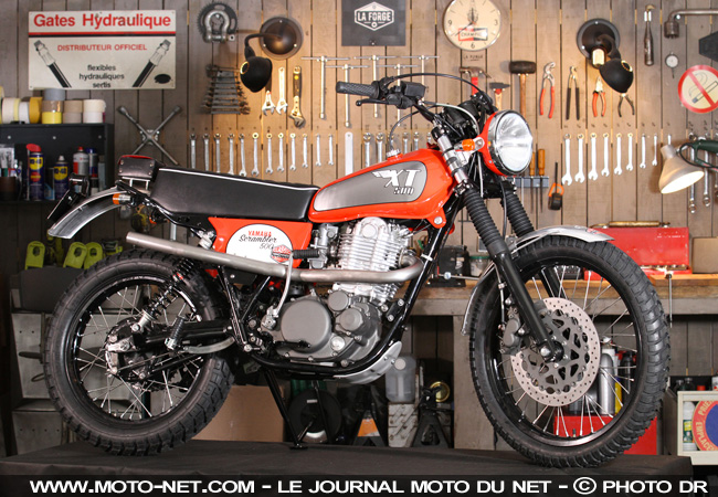 Prépa moto : Classic Machines déballe son Yamaha Scrambler 500 