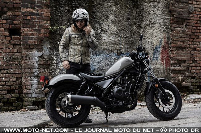 Honda crée la surprise avec un nouveau custom CMX 500 Rebel accessible aux permis A2